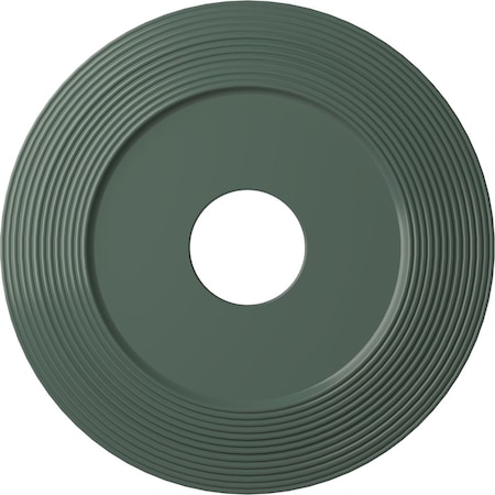 Ekena Millwork Adonis Ceiling Medallion (Fits Canopies up to 10 1/4"), 16 1/8"OD x 3 5/8"ID x 1"P, Cloud Burst CM16ADCBF